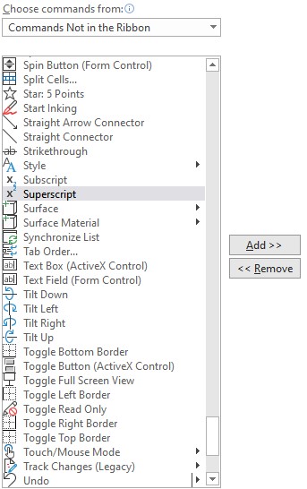 Superscript